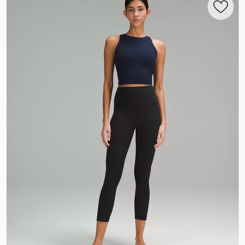 Lululemon high rise align 21” leggings in navy size 4 - Picture 6 of 8